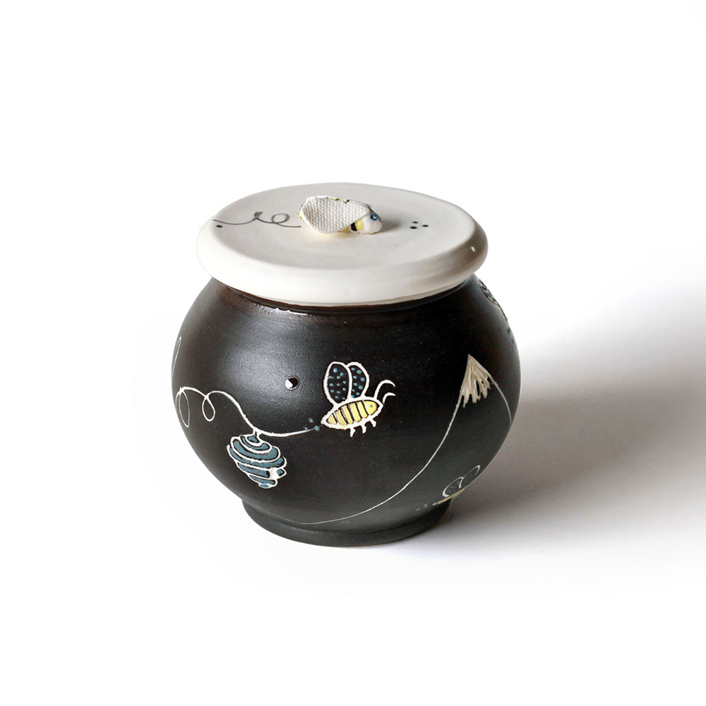 Atelier Céramiques Roxane : les pots à miel